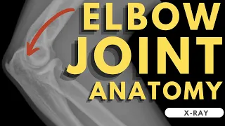 Elbow joint anatomy | Radiology anatomy part 1 prep | Elbow bones, alignment and fat pads on X-ray