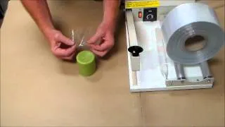 Shrink Wrap a Candle
