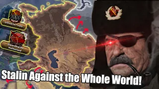 Stalin Goes Against Everybody! Hearts of Iron 4- Kaiserredux