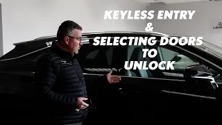 How to: Lexus Keyless Entry & Selecting Doors to Unlock