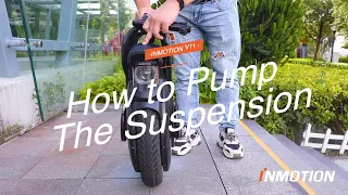 How to pump the INMOTION V11 Electric Unicycle with the new pump