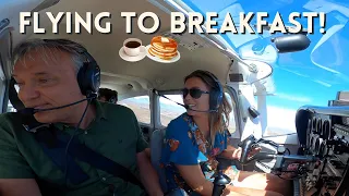 Cessna 182 Trip - PART 4/4: Breakfast and BAD Weather
