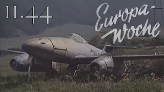 Me-262 Ace WALTER NOWOTNY German newsreel EUROPA WOCHE 11.1944 + Private Footage