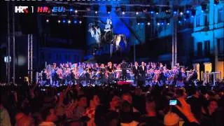 Anthem of European Union - Ode to joy - Oda radosti - live - Zagreb 1.7.2013.