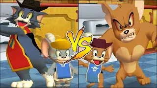 Tom and Jerry in War of the Whiskers Tom And Nibbles Vs Jerry And Monster Jerry (Master Difficulty)