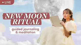 New Moon Ritual in Aries ☁️ guided meditation, journaling & intention setting