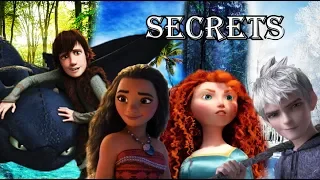 ♢Secrets | Hiccup, Jack Frost, Merida & Moana | "Who are you?"♢