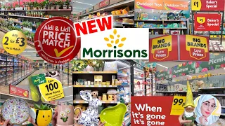 MEALS FROM 46P ⁉️ MORRISONS PRICE MATCH ALDI & LIDL 🤯 shop with me 🥰 Grocery Food & Home *new in* 😍