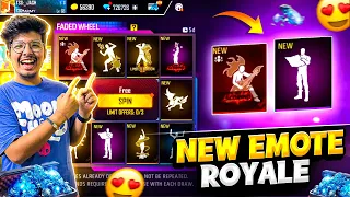 Free Fire I Got All Rare New Emotes New Luck Royale Event😍In 9 Diamonds💎 -Garena Free Fire