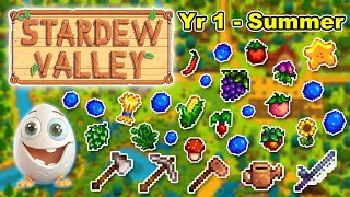 Pursuing Perfection - Stardew Valley v1.6 - Summer Year 1