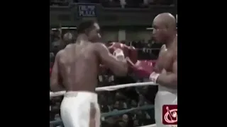 Holyfield vs Foreman "brutal punches"