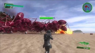 Earth Defence Force 4.1 - Starship Troopers gameplay (Hard difficulty)