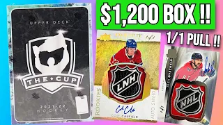 2021-22 Upper Deck The Cup Hockey Box Break !!