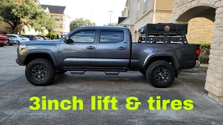 Toyota Tacoma / 3 Inch Lift & New tires