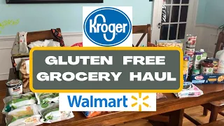 Gluten Free Grocery Haul | Kroger & Walmart