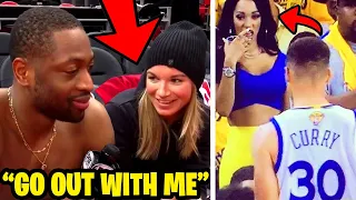 NBA Players CAUGHT FLIRTING With Fans On Live TV!