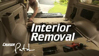 Complete interior trim removal (with chapters): Lexus LX470 and Toyota Land Cruiser (100 Series)