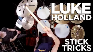 Stick Tricks & Showmanship | LUKE HOLLAND | Full Drum Lesson