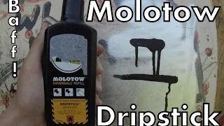 Заправка molotow dripstick бзор и бафф тест.(Graffiti Crew)