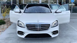 2020 Mercedes Benz S-Class S 560 4Matic Sedan | S-Class Footage Design 4K