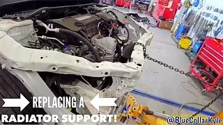Replacing A Radiator Support