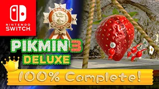 Pikmin 3 Deluxe Mission Mode: Collect Treasure - Beastly Caverns (Platinum Medal)