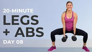 Strong 20 Day 8: 20-Minute Thighs, Legs and Abs Workout