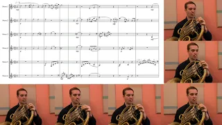 "The Force" Theme from Star Wars for Six French Horns