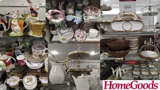 NEW DINNERWARE AND KITCHEN ESSENTIALS AT HOMEGOODS | EASTER SHOPPING (kitchen and dining utensils)