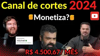 DÁ PRA TER CANAL DE CORTES EM 2024? (TRUQUE Pra MONETIZAR)