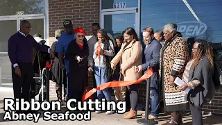 Abney Seafood Grand Opening/Ribbon Cutting Ceremony