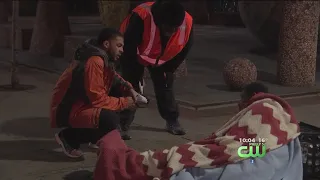 Helping The Homeless Find Shelter On Bitter Cold Nights