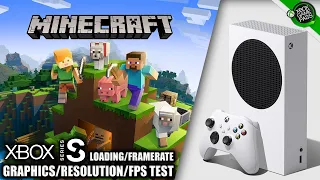 Minecraft - Xbox Series S Gameplay + FPS Test