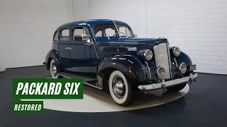 Packard Six | Restored | Very good condition | Two tone | 1938 -VIDEO- www.ERclassics.com