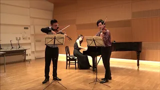 3.モシュコフスキ：2台のヴァイオリンとピアノのための組曲Op.71