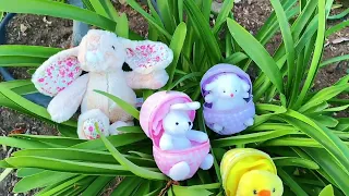 Easter Egg Hunt Surprise: Adorable Zip-Up Animal Hideaways!