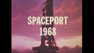 (1968) "Spaceport '68" Overview of Kennedy Space Center & Cape Canaveral AFS (NASA, 16mm, Narrated)