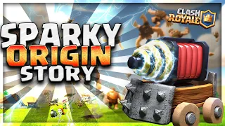 Sparky's SHOCKING Origin Story! | Who is Sparky? How the Most OP Card in Clash Royale Was Created?