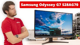 Samsung Odyssey G7 S28AG70 Monitor Review - Should you buy it?