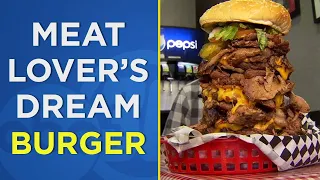 This Clovis BBQ restaurant's giant burger is a meat lover's dream come true