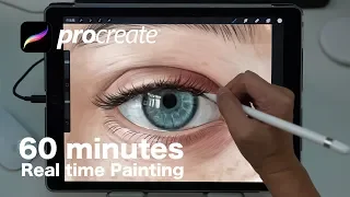 How to draw eye Step by Step | Procreate