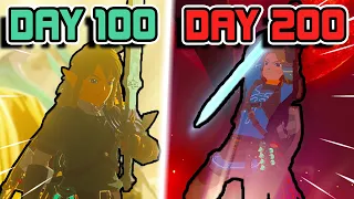I Spent Another 100 days in The Legend of Zelda Tears of the Kingdom! Here's what Happened! TOTK
