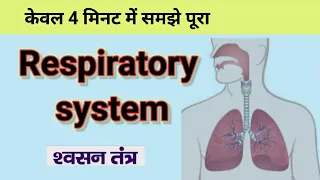 respiratory system in hindi || Lungs || structure ||Function