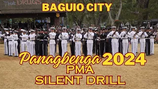 Panagbenga 2024 PMA Siklab-Laya Class of 2025 Silent Drill Exhibition|March 3, 2024 Baguio City