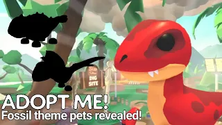 Fossil theme pets revealed! | Roblox Adopt Me!