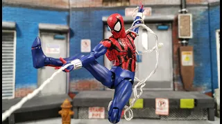 MAFEX Ben Reilly Spider Man REISSUE 1/12 action figure Unboxing & REVIEW #marvel #spiderman #review