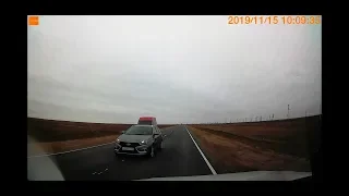 LADA Vesta в лоб!