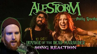 ALESTORM ft. PATTY GURDY - Voyage Of The Dead Marauder (Song Reaction)