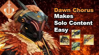 This Dawn Chorus Warlock Build Makes End Game/Solo Content Easy // Destiny 2 Season Of The Wish