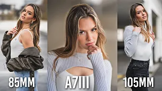 SONY A7iii - BUY Sigma 85mm f1.4 or Sigma 105mm f1.4 for FULL-FRAME Portrait Photography? [2023]